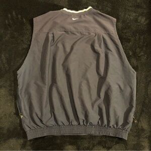 Nike Golf Dark Blue Vest with White Logo